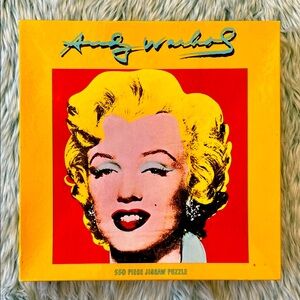 Andy Warhol Marilyn Monroe 550 Piece Puzzle
NWOT